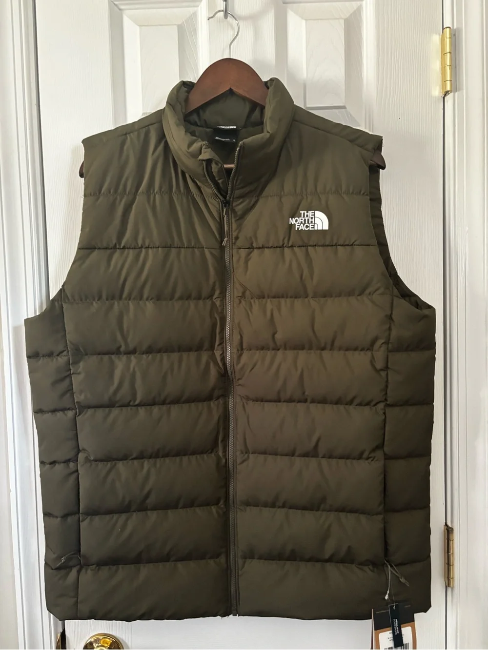 The North Face Men's Green Puffer Vest
